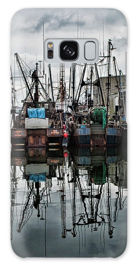 New Bedford Galaxy Case featuring the photograph New Bedford Waterfront No. 1 - Color by David Gordon