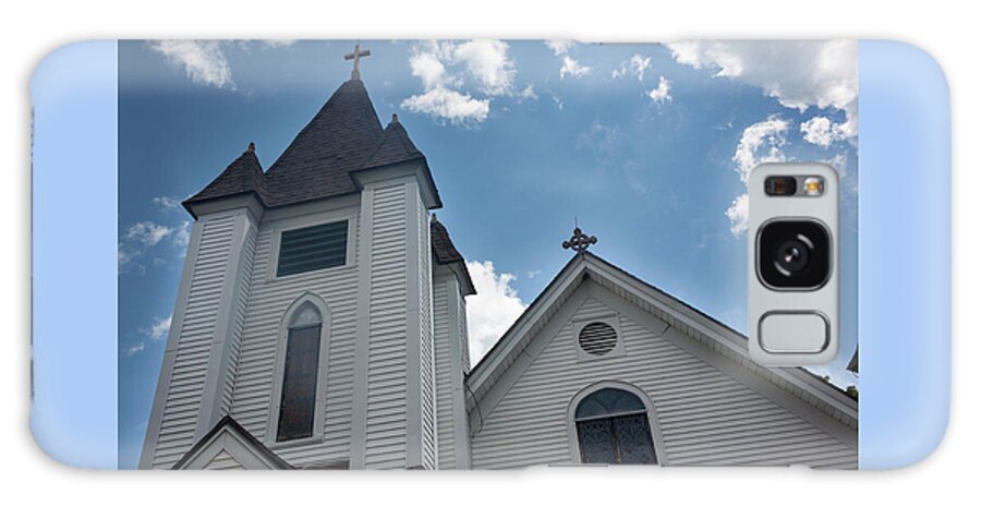 Photograph Galaxy Case featuring the photograph New England Church by Suzanne Gaff