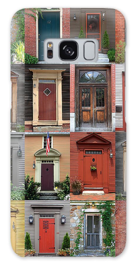 New England Galaxy Case featuring the photograph New England Doors #2 by Brett Pelletier