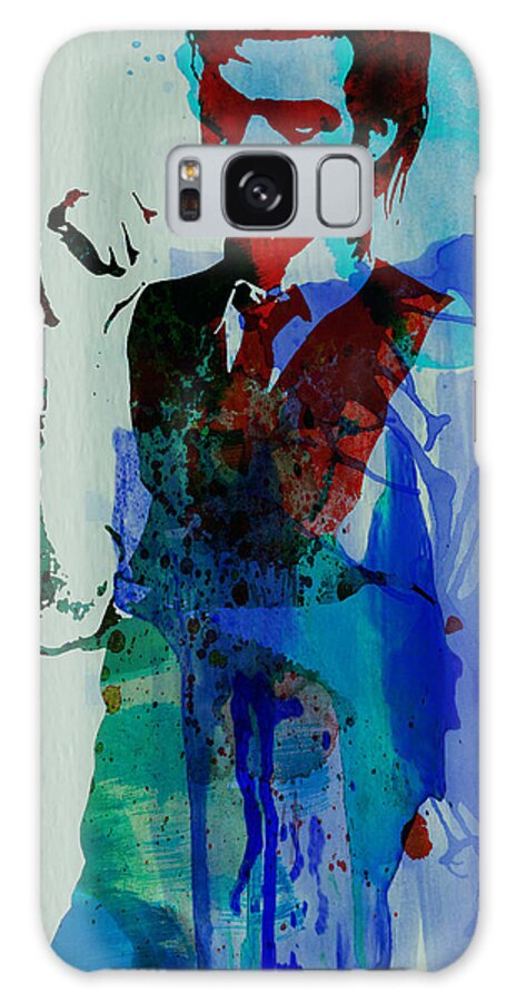 Nick Cave Galaxy Case featuring the painting Nick Cave by Naxart Studio