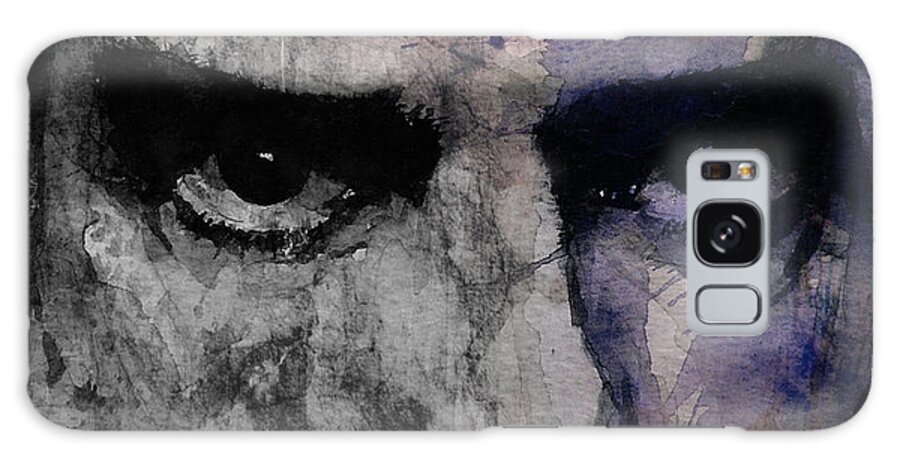 Nick Cave Galaxy Case featuring the painting Nick Cave Retro by Paul Lovering