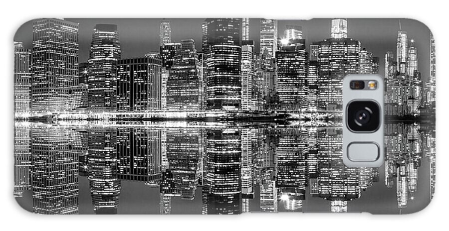 New York City Skyline Galaxy Case featuring the photograph Night Grooves by Az Jackson