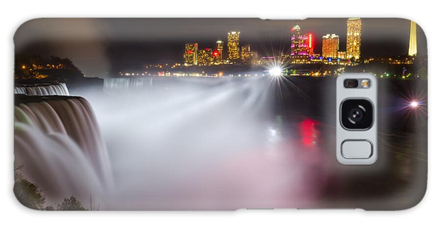 Man Cave Galaxy Case featuring the photograph Night Lights by Mark Papke