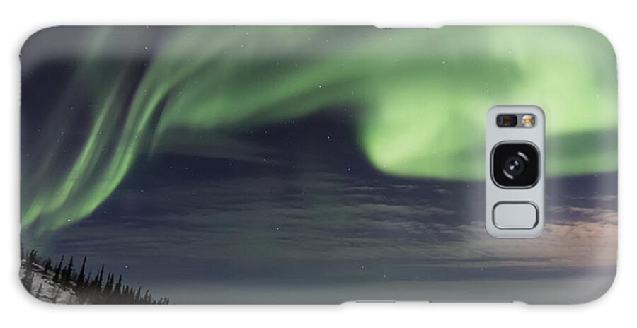 Aurora Borealis Galaxy Case featuring the photograph Night Skies by Valerie Pond