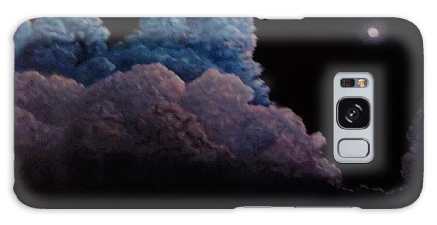 Clouds Galaxy Case featuring the painting Night Sky by Stephen King