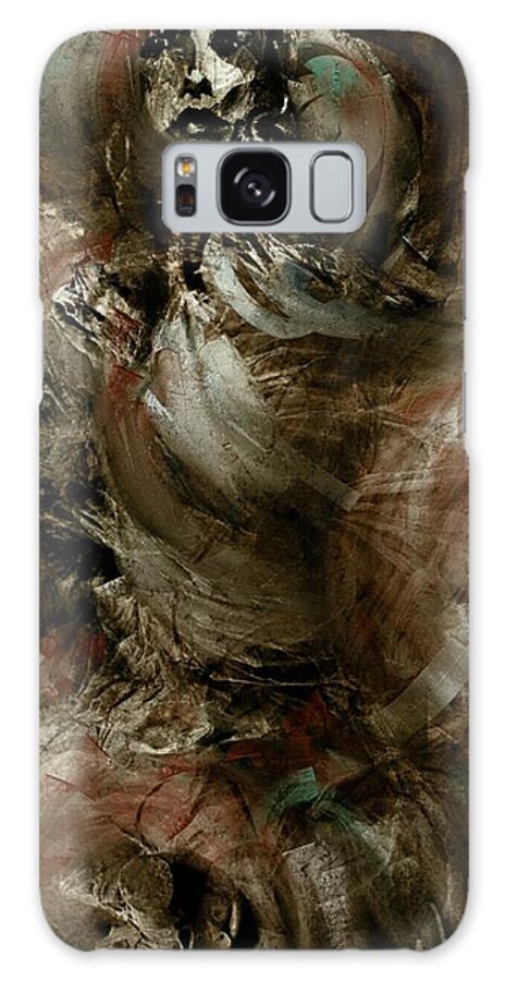 Abstract Galaxy Case featuring the digital art Nightmare by Jim Vance