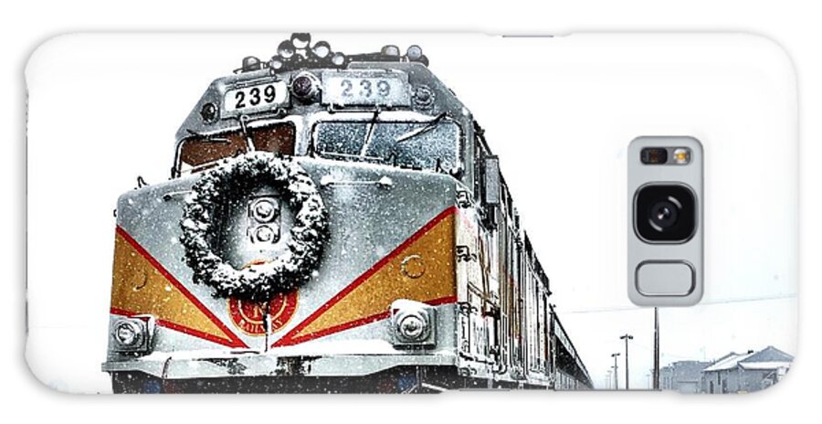 Train Galaxy Case featuring the photograph No. 239 by Brad Hodges