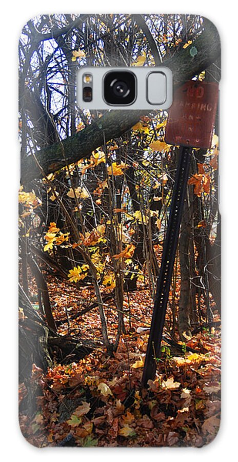  Galaxy Case featuring the photograph No Parking by Melissa Newcomb