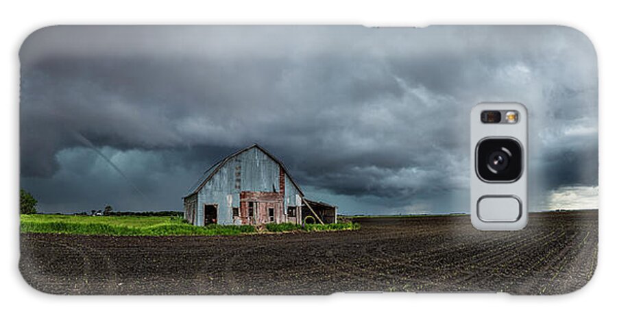 Usa Galaxy Case featuring the photograph No Shelter Here by Aaron J Groen