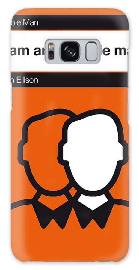 Ralph Galaxy Case featuring the digital art No010-MY-Invisible Man-Book-Icon-poster by Chungkong Art