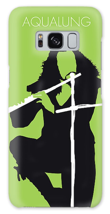 Jethro Galaxy Case featuring the digital art No146 MY IAN ANDERSON Minimal Music poster by Chungkong Art