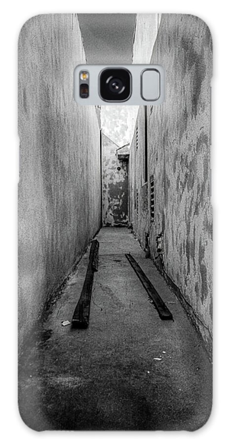 Alley Galaxy Case featuring the photograph NOHO Alleyway by YoPedro