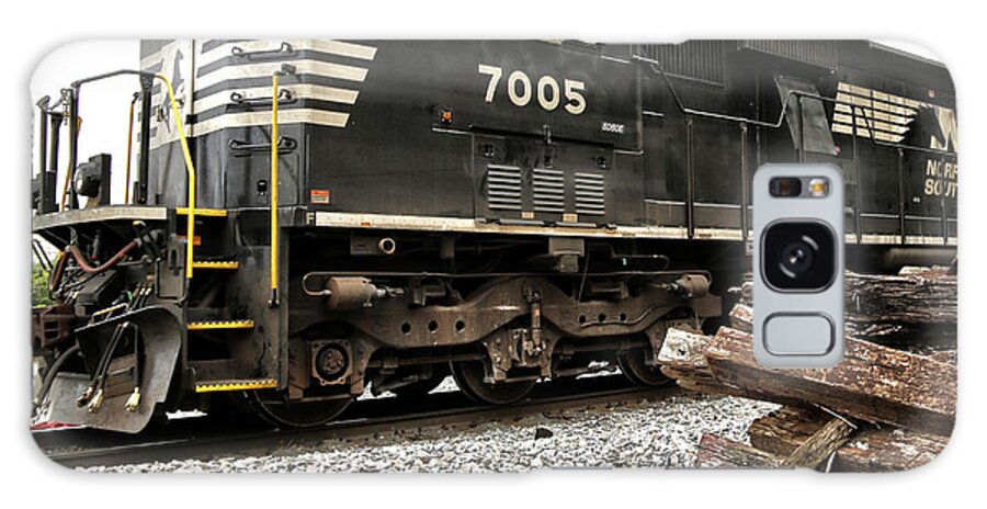 Norfolk Southern Railway Galaxy S8 Case featuring the photograph Norfolk Southern by Mitch Cat