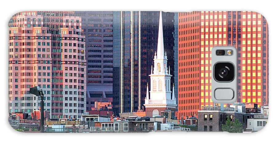 Boston Galaxy S8 Case featuring the photograph North Church Steeple by Susan Cole Kelly