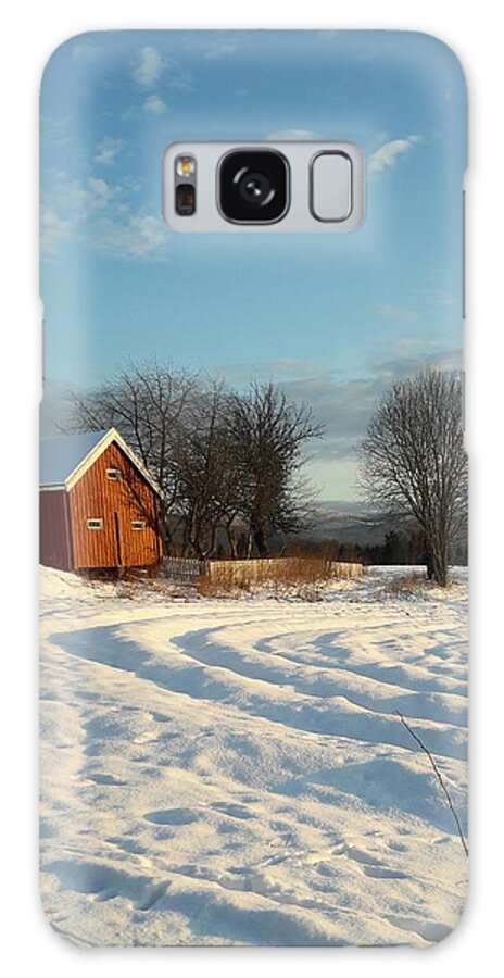 Norway Galaxy Case featuring the digital art Norwegian Winter by Jeanette Rode Dybdahl