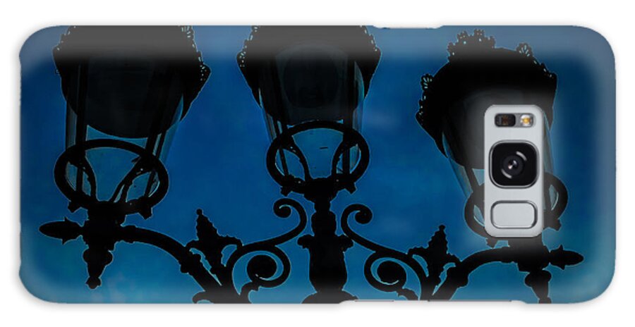 Lanterns Galaxy Case featuring the photograph Notre Dame Lanterns by Pamela Newcomb