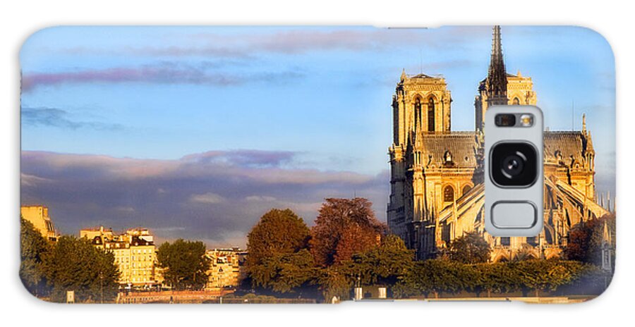 Notre Dame Galaxy Case featuring the photograph Notre Dame by Mick Burkey