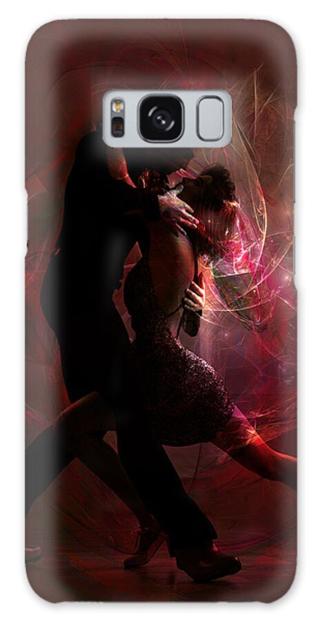 Now And Forever Galaxy Case featuring the digital art Now and Forever by Shanina Conway