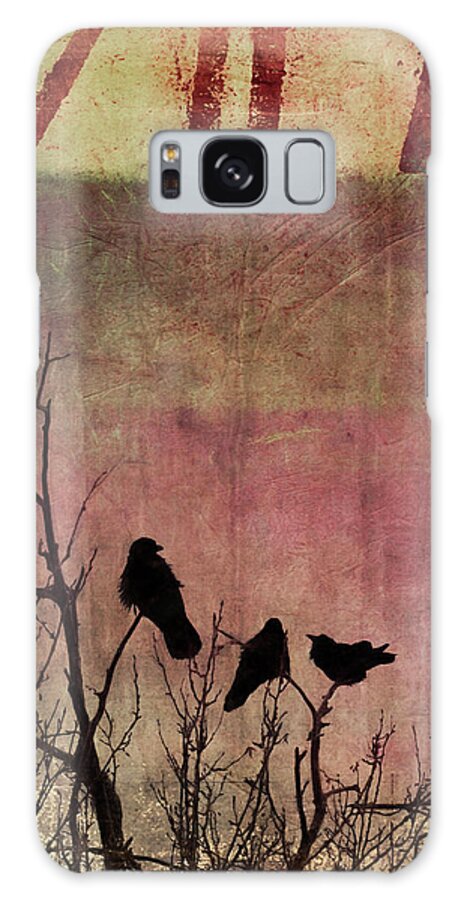 Raven Galaxy Case featuring the photograph Numbered by Priska Wettstein