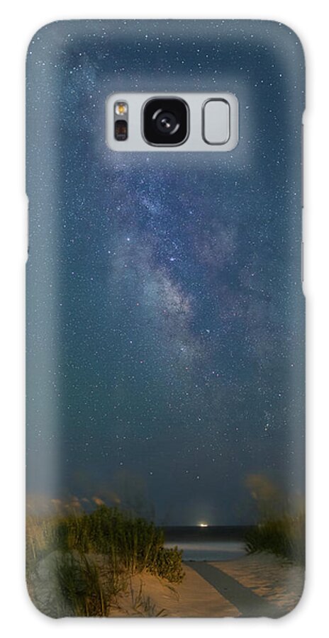 Beachclub Galaxy Case featuring the photograph Oak ISland Stars by Nick Noble