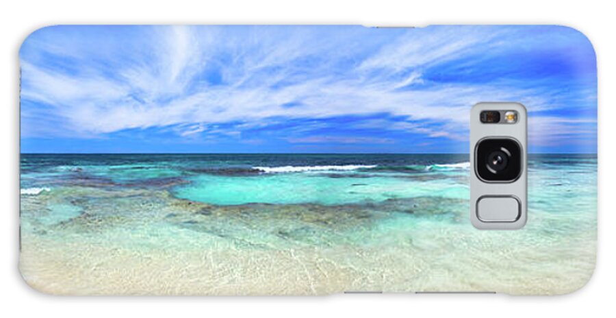 Mad About Wa Galaxy Case featuring the photograph Ocean Tranquility, Yanchep by Dave Catley