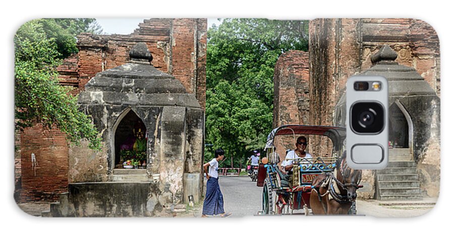 City Wall Galaxy Case featuring the photograph Old Bagan by Werner Padarin