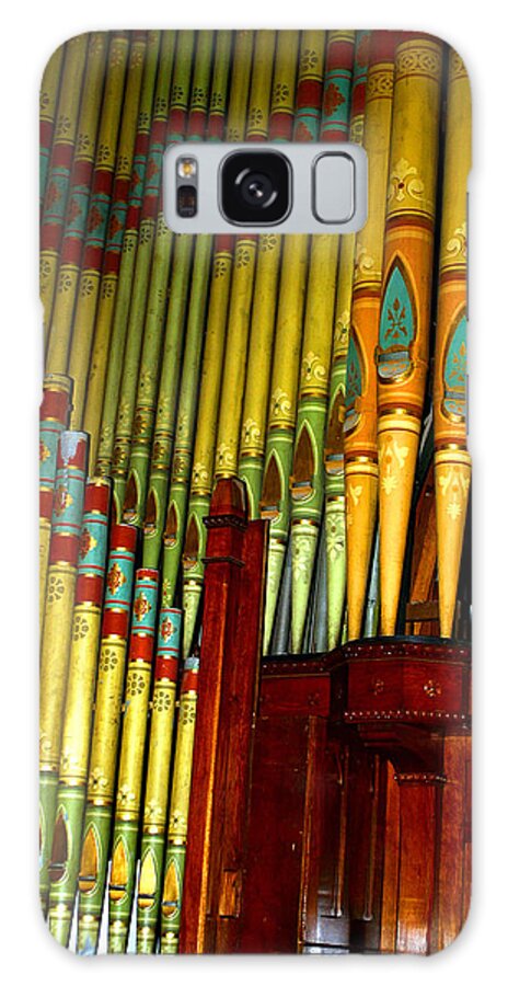 Organ Galaxy S8 Case featuring the photograph Old Church Organ by Anthony Jones