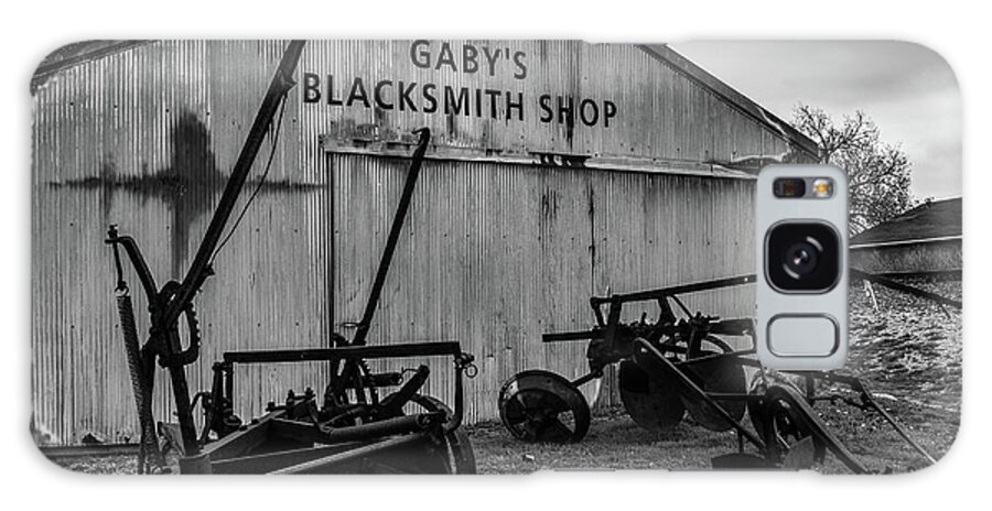 Blacksmith Galaxy Case featuring the photograph Old Frisco Blacksmith Shop by Nicole Lloyd