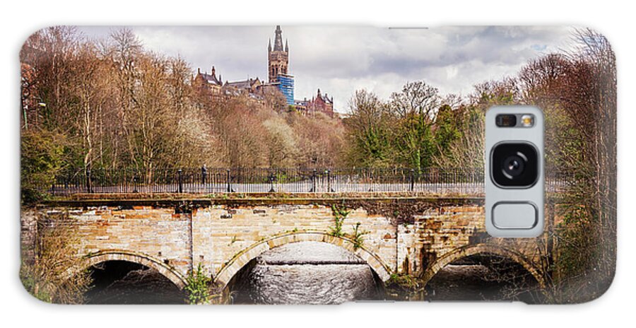 Glasgow Galaxy Case featuring the photograph Old Glasgow walk bridge by Sophie McAulay