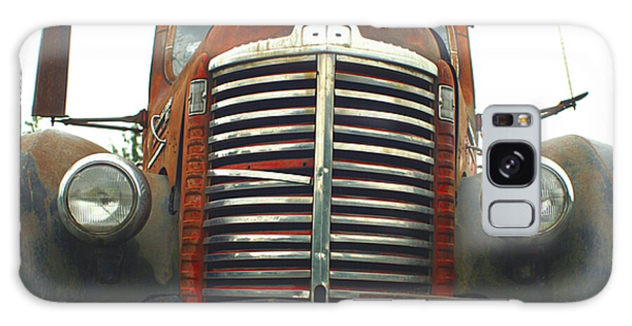 Old Cars Galaxy Case featuring the photograph Old International Gravel Truck by Randy Harris