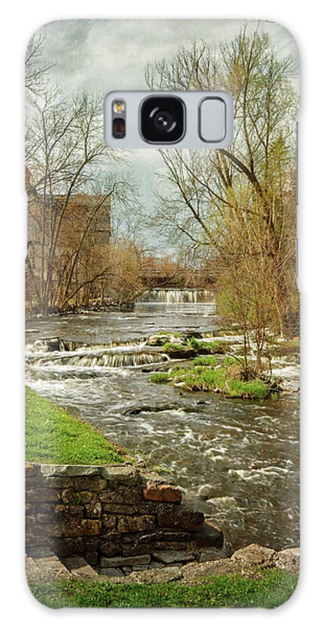 Old Mill On The River Galaxy Case featuring the photograph Old Mill on the River by Susan McMenamin