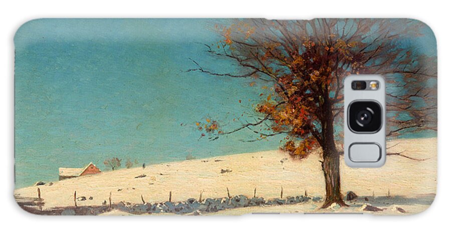 Birge Harrison Galaxy Case featuring the painting Old Oaks Defiance by Birge Harrison