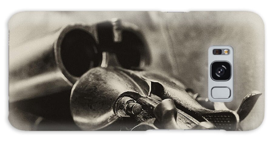 Shotgun Galaxy Case featuring the photograph Old Shotgun by Wilma Birdwell