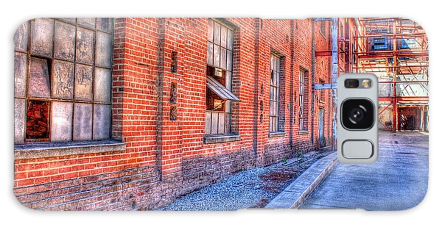 Broken Galaxy Case featuring the photograph Old Sugar Mill - Broken Glass by Randy Wehner