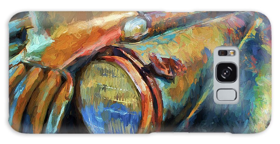 Old Galaxy Case featuring the photograph Old Vehicle VIII - Painterly by David Gordon