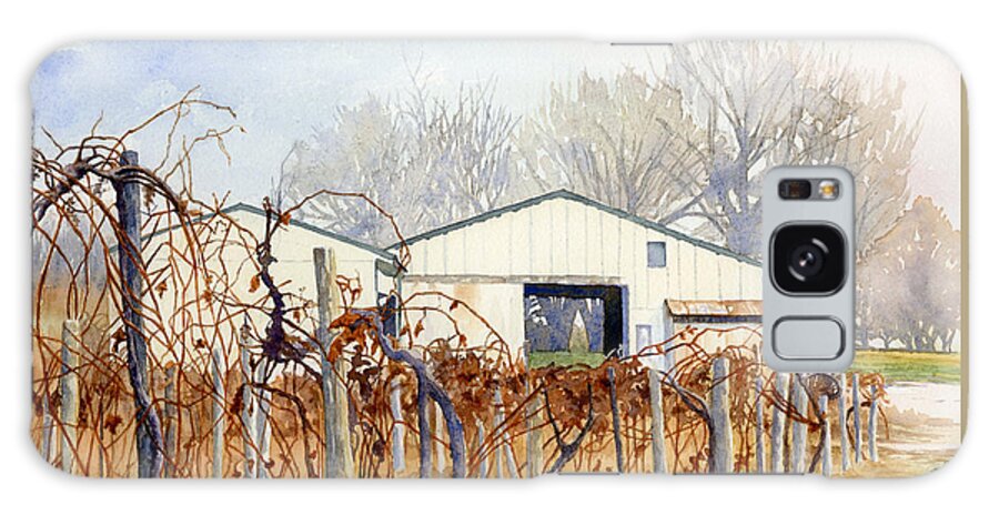 Vineyard Galaxy Case featuring the painting Old Vines by Brenda Beck Fisher