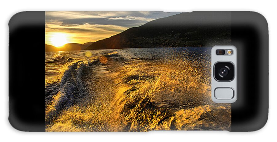 Water Galaxy Case featuring the photograph On my way home by Andrei SKY