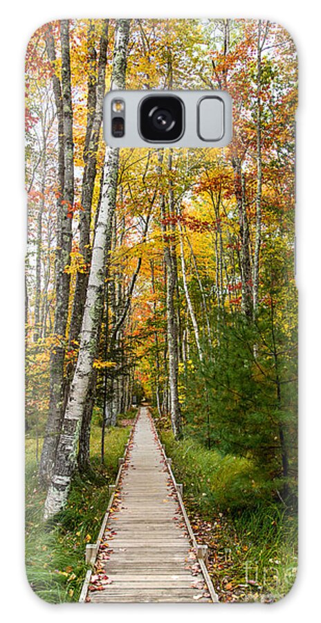Maine Galaxy Case featuring the photograph On the Trail by Karin Pinkham