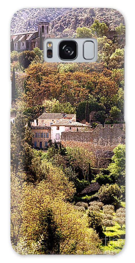 Provence Galaxy Case featuring the photograph Oppede Le Vieux Landscape by Olivier Le Queinec