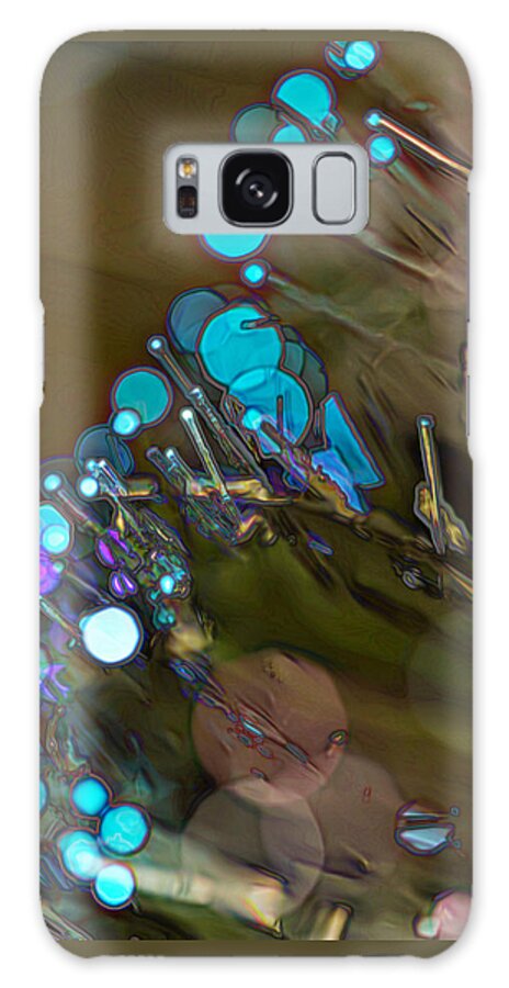 Patter Galaxy Case featuring the photograph Optic Flare by Bill and Linda Tiepelman