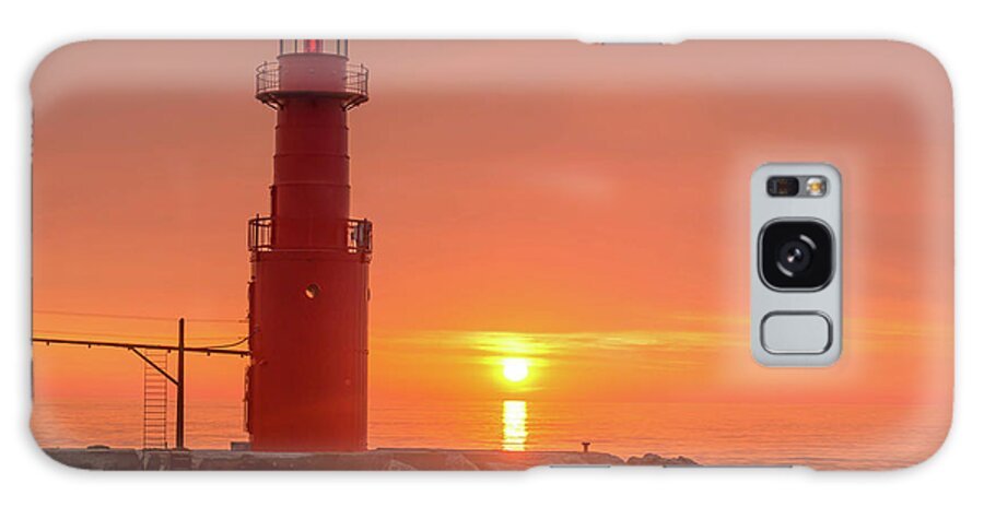 Lighthouse Galaxy Case featuring the photograph Orange Crush by Patti Raine