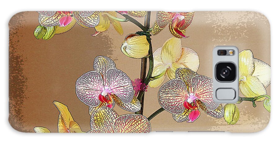 Orchid Galaxy Case featuring the photograph Orchid Love by Jeanette French