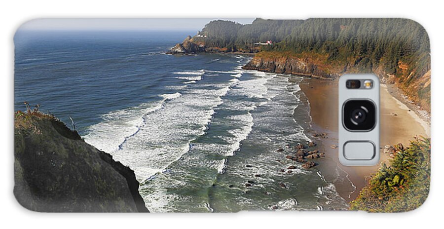 Oregon Coast Galaxy Case featuring the photograph Oregon Coast No 1 by Belinda Greb