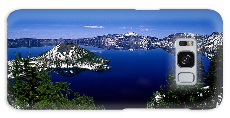 Crater Lake Galaxy Case featuring the photograph Oregon - Crater Lake 2 by Terry Elniski