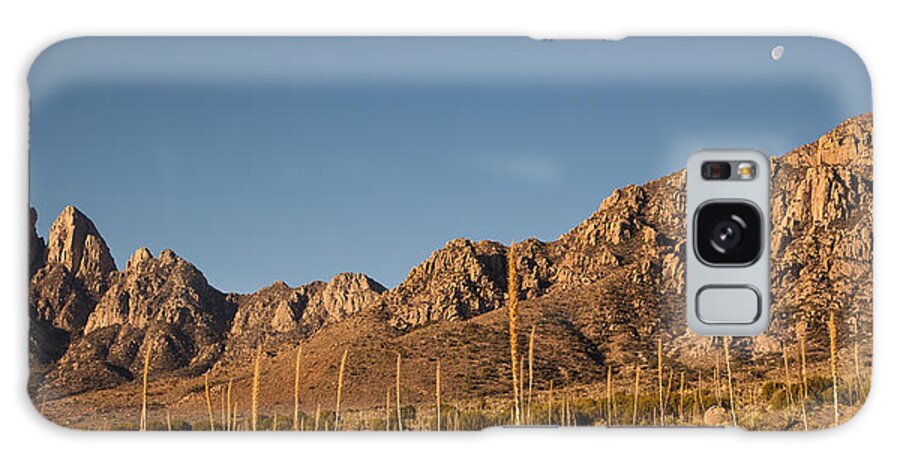 Aguirre Springs Galaxy S8 Case featuring the photograph Organ Mountans at Sunrise-3 by Alan Vance Ley