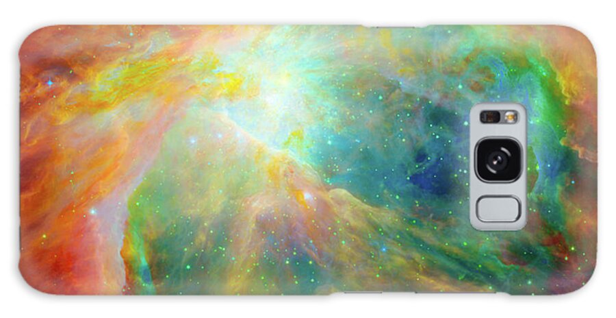 Orion Nebula Galaxy Case featuring the digital art Orion Nebula Messier 42 M42 NGC 1976 by Ram Vasudev