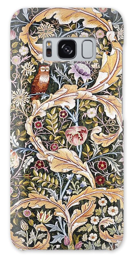 William Morris Galaxy Case featuring the painting Owl by William Morris