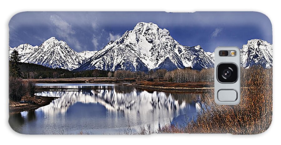 Mountains Galaxy Case featuring the photograph Oxbow Bend by John Christopher