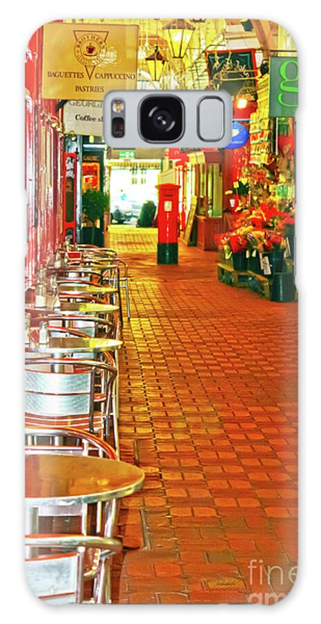 Oxford Galaxy S8 Case featuring the photograph Oxford Covered Market HDR by Terri Waters