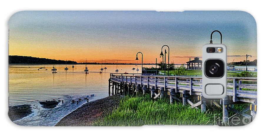 Sunrise Galaxy S8 Case featuring the photograph Oyster Bay Long Island by Jeff Breiman